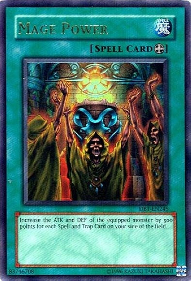 Mage Power (1245) (DB1) - YuGiOh Single