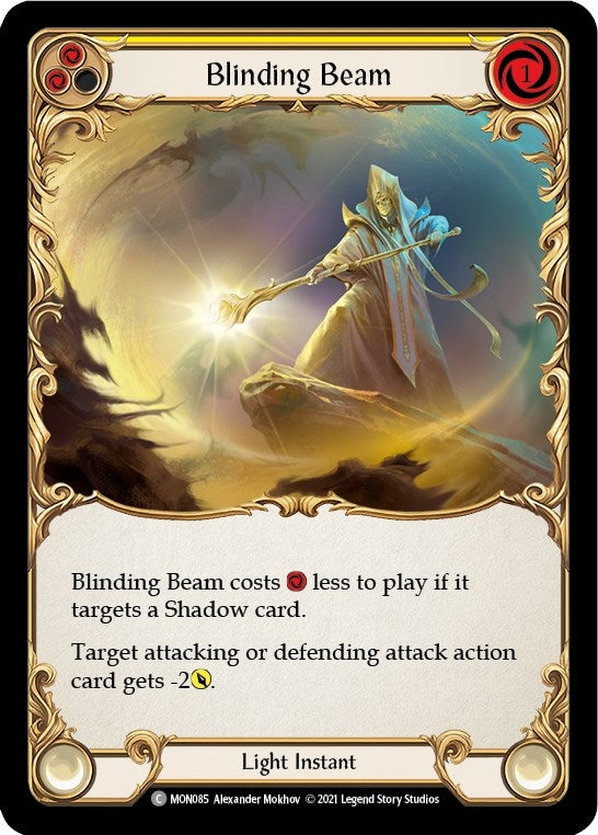 Blinding Beam (Yellow) (85) [MON] - Flesh and Blood TCG Single