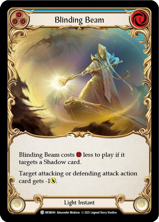 Blinding Beam (Blue) (86) [MON] - Flesh and Blood TCG Single