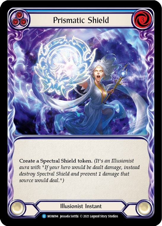 Prismatic Shield (Blue) (94) [MON] - Flesh and Blood TCG Single