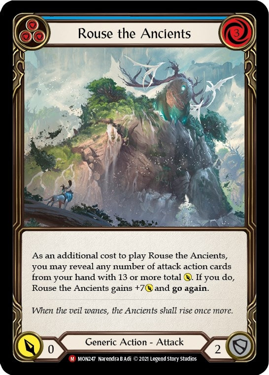Rouse the Ancients (247) [MON] - Flesh and Blood TCG Single