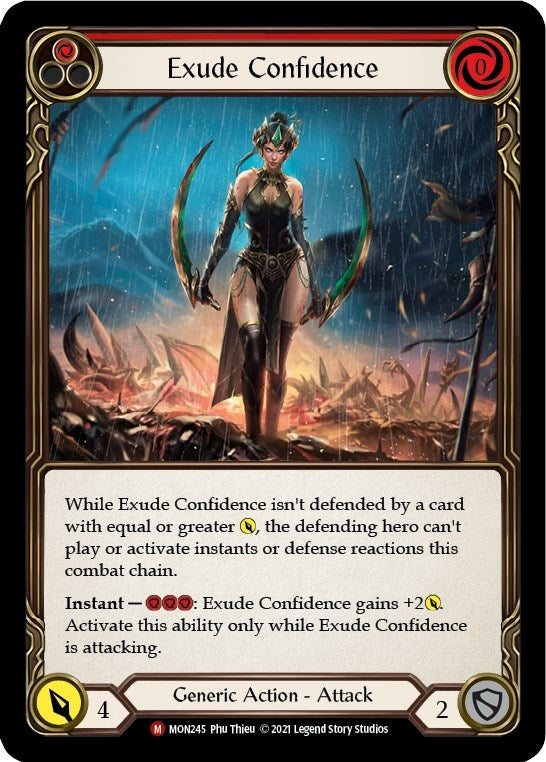 Exude Confidence (245) [MON] - Flesh and Blood TCG Single