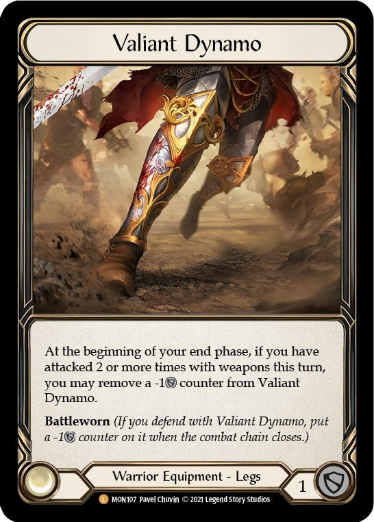 Valiant Dynamo (107) [MON] - Flesh and Blood TCG Single
