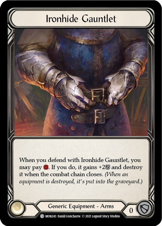 Ironhide Gauntlet (243) [MON] - Flesh and Blood TCG Single