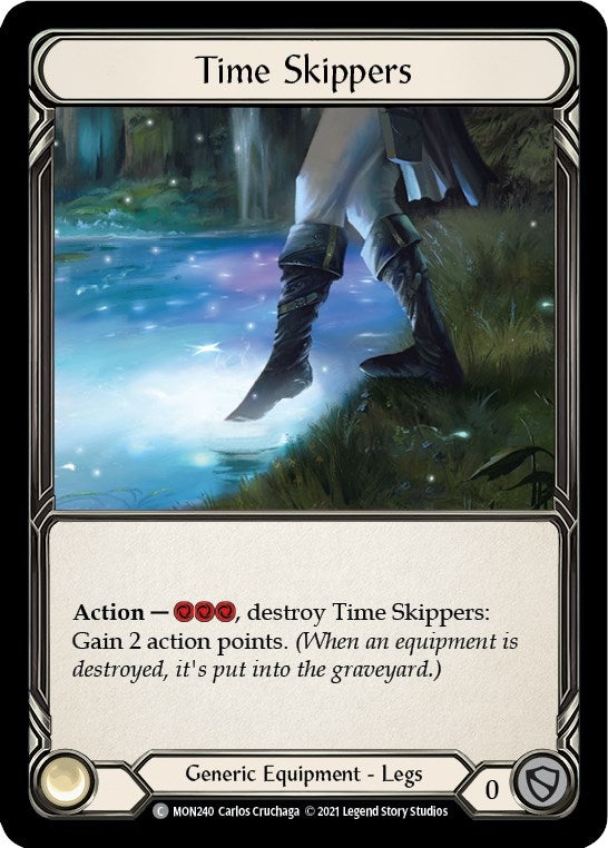 Time Skippers (240) [MON] - Flesh and Blood TCG Single
