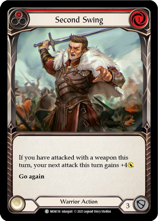 Second Swing (Red) (116) [MON] - Flesh and Blood TCG Single