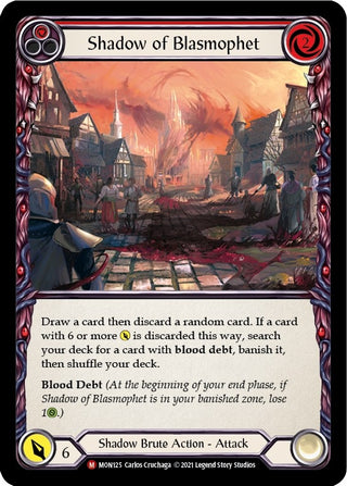 Shadow of Blasmophet (125) [MON] - Flesh and Blood TCG Single