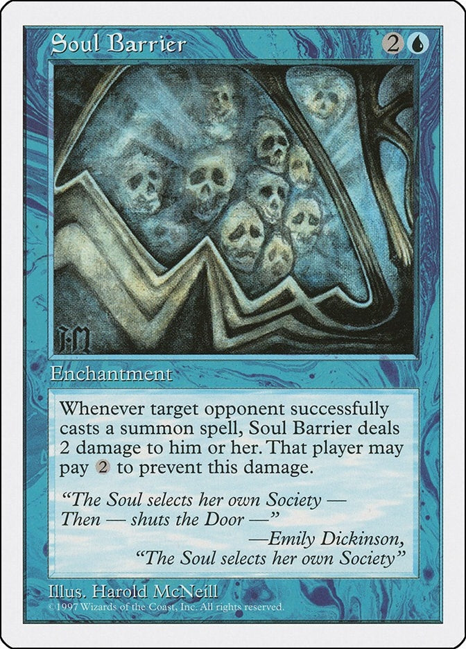 Soul Barrier [5ED] - MTG Single