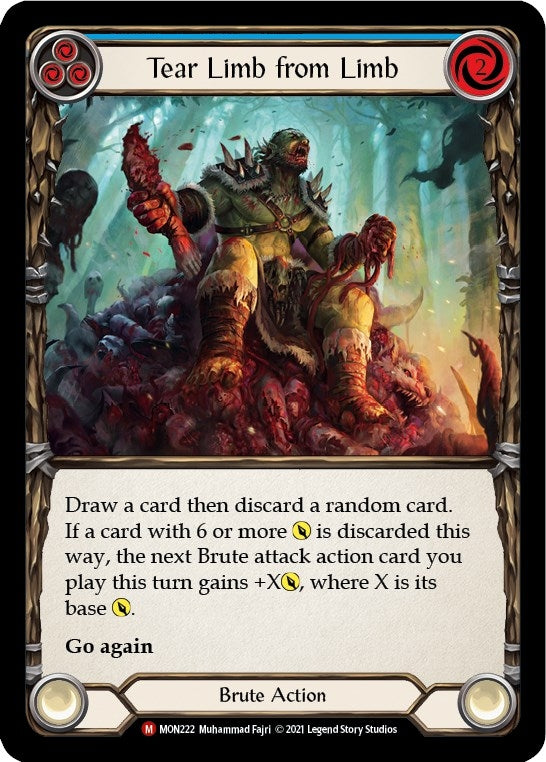 Tear Limb from Limb (222) [MON] - Flesh and Blood TCG Single