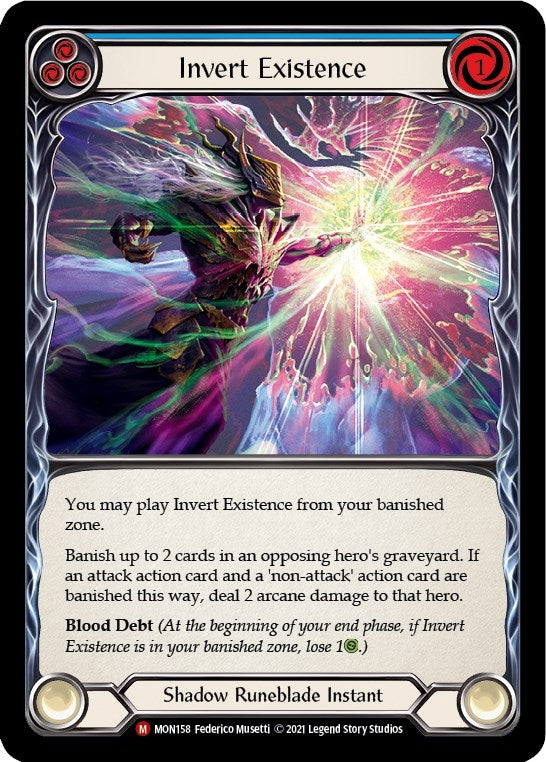 Invert Existence (158) [MON] - Flesh and Blood TCG Single