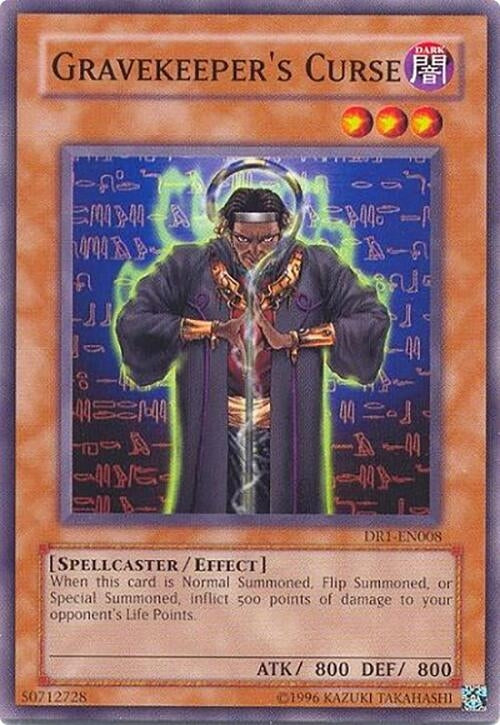 Gravekeeper’s Curse (1008) - YuGiOh Single