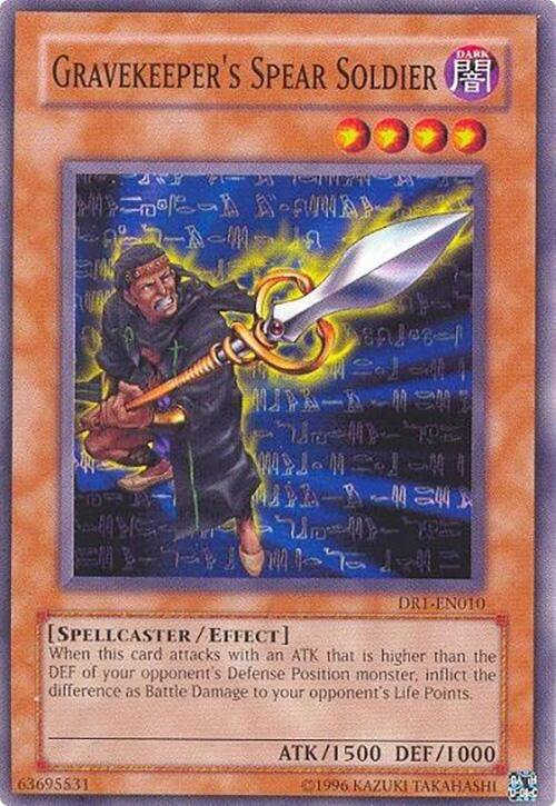 Gravekeeper’s Spear Soldier (1010) - YuGiOh Single
