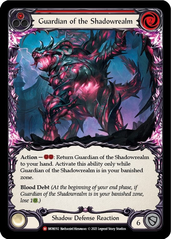Guardian of the Shadowrealm (192) [MON] - Flesh and Blood TCG Single