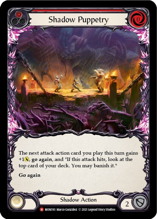 Shadow Puppetry (193) [MON] - Flesh and Blood TCG Single