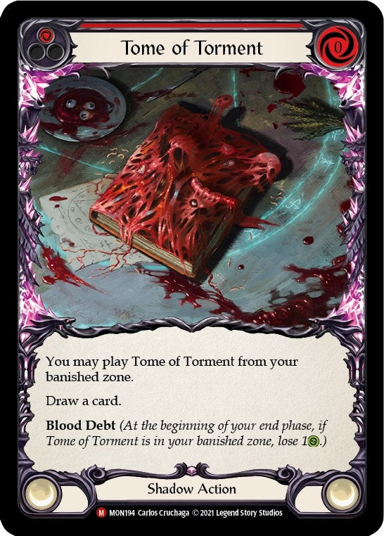 Tome of Torment (194) [MON] - Flesh and Blood TCG Single
