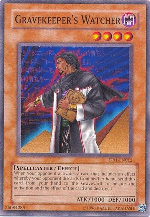 Gravekeeper’s Watcher (1012) - YuGiOh Single