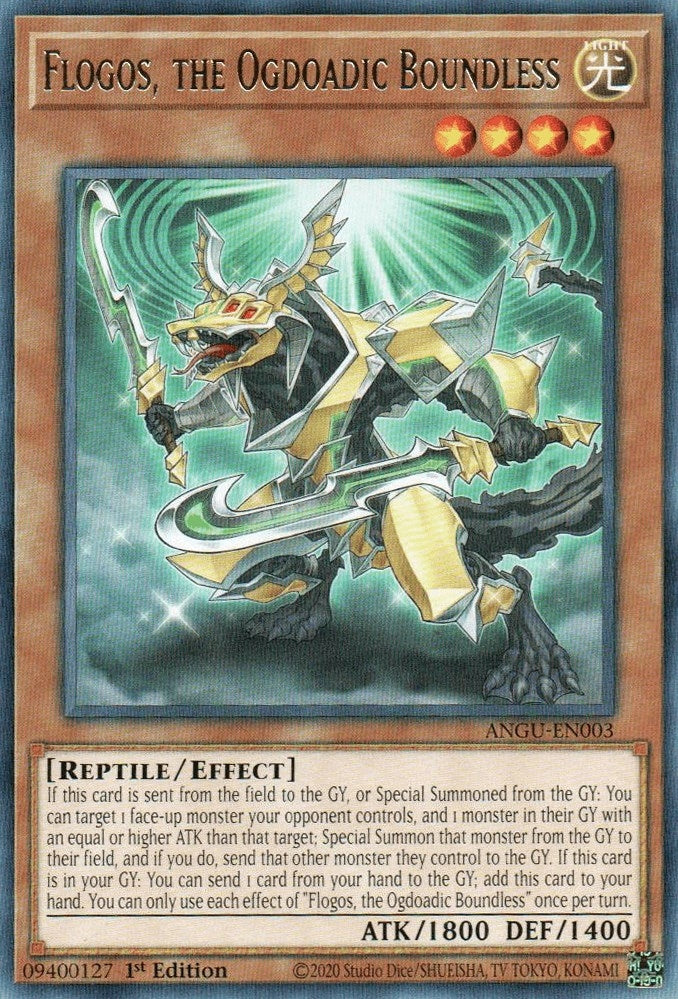 Flogos the Ogdoadic Boundless (3) (ANGU) - YuGiOh Single