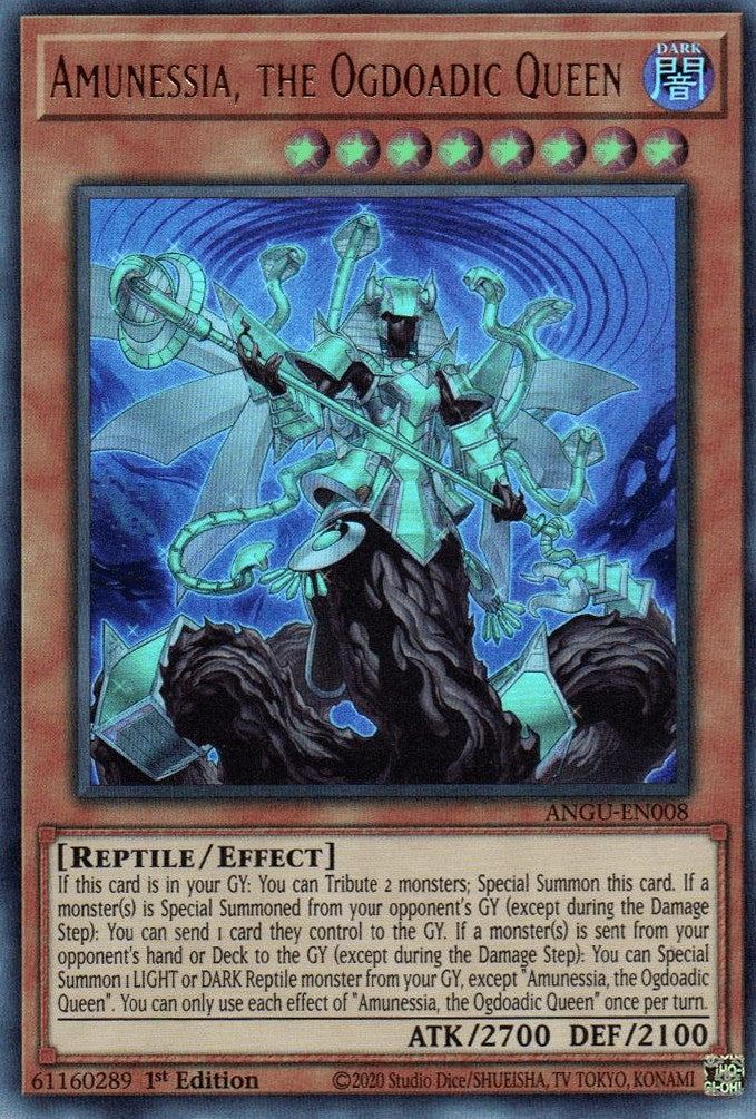 Amunessia the Ogdoadic Queen (8) (ANGU) - YuGiOh Single