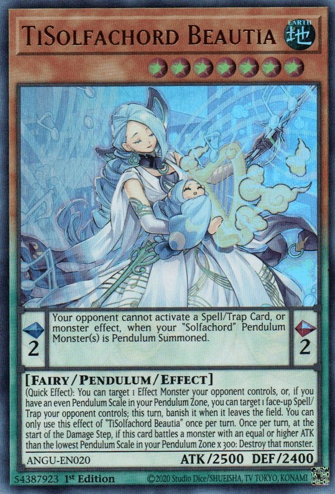 TiSolfachord Beautia (20) (ANGU) - YuGiOh Single