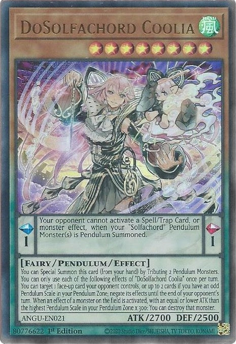 DoSolfachord Coolia (21) (ANGU) - YuGiOh Single