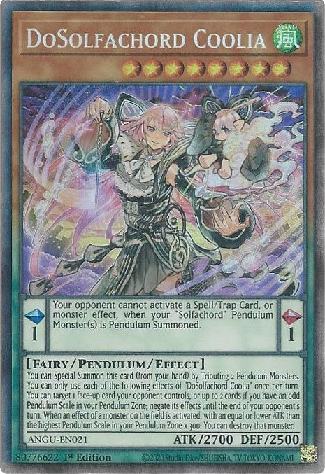 DoSolfachord Coolia (CR) (21) (ANGU) - YuGiOh Single