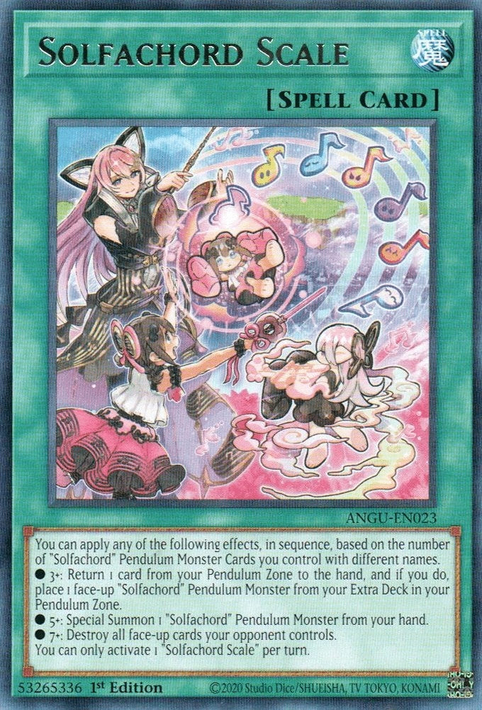 Solfachord Scale (23) (ANGU) - YuGiOh Single