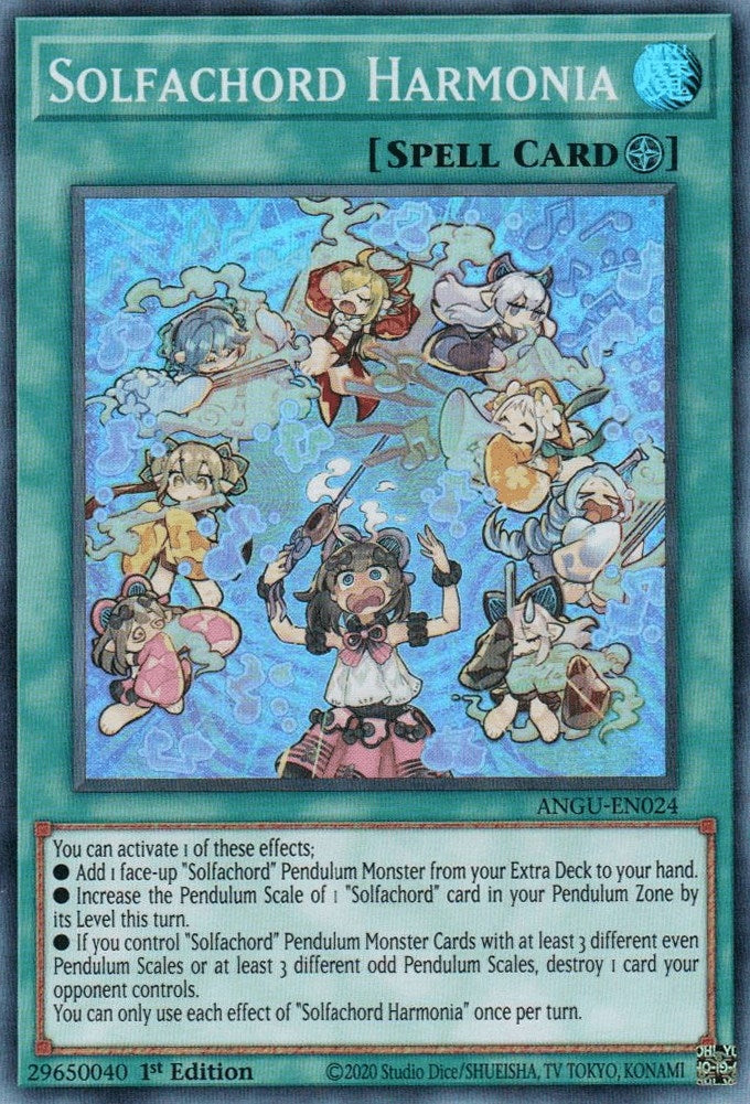 Solfachord Harmonia (24) (ANGU) - YuGiOh Single