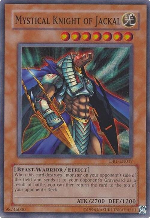 Mystical Knight of Jackal (1017) - YuGiOh Single