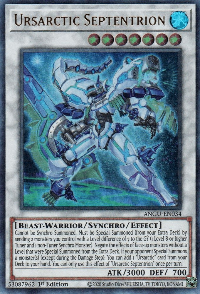 Ursarctic Septentrion (34) (ANGU) - YuGiOh Single
