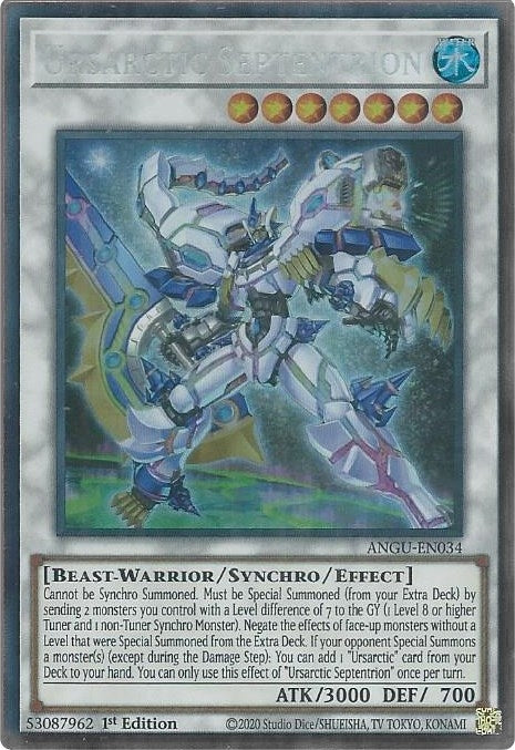 Ursarctic Septentrion (CR) (34) (ANGU) - YuGiOh Single