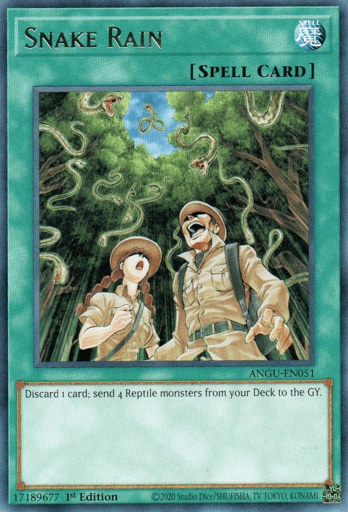 Snake Rain (51) (ANGU) - YuGiOh Single