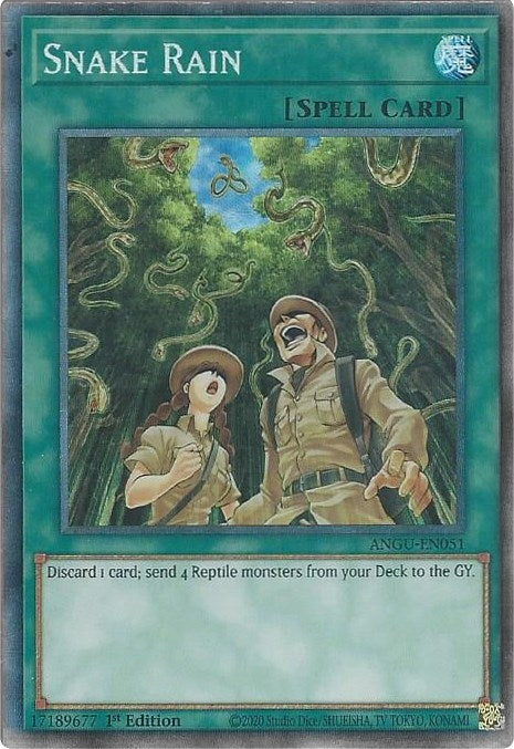 Snake Rain (CR) (51) (ANGU) - YuGiOh Single