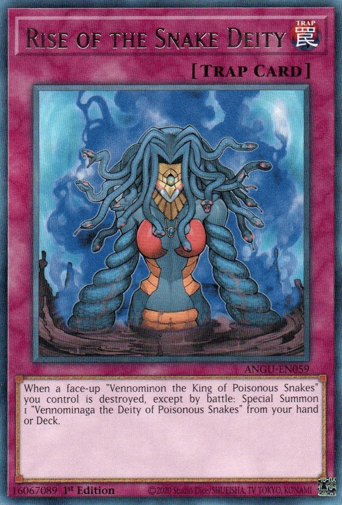 Rise of the Snake Deity (59) (ANGU) - YuGiOh Single