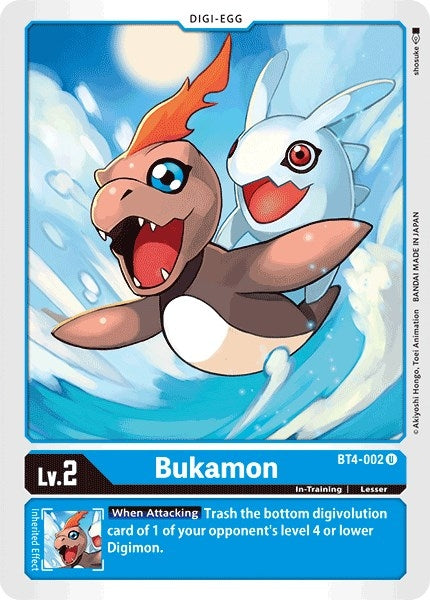 Bukamon (4002) [BT04] - Digimon Card Game Single
