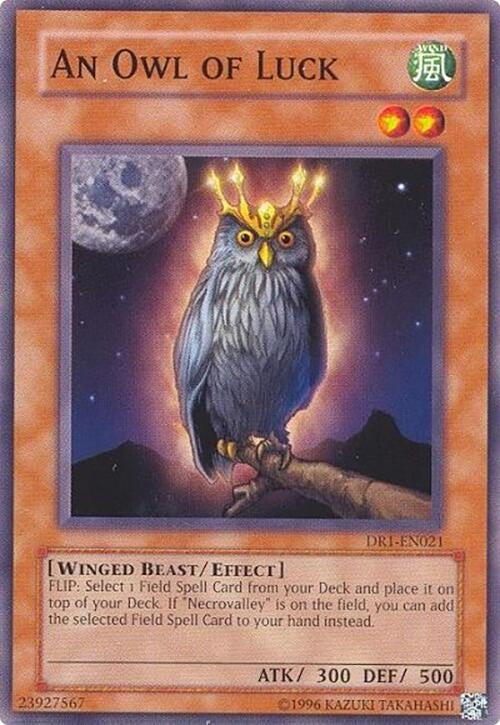An Owl of Luck (1021) - YuGiOh Single