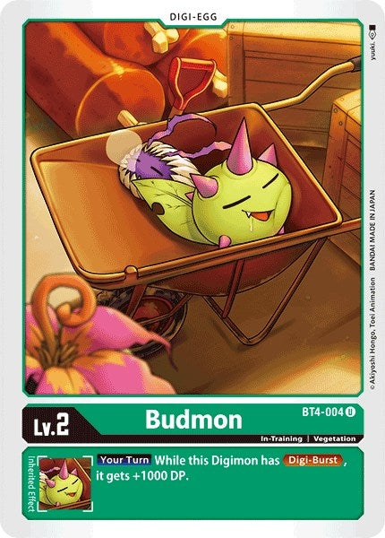 Budmon (4004) [BT04] - Digimon Card Game Single
