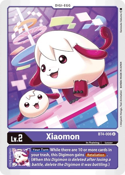 Xiaomon (4006) [BT04] - Digimon Card Game Single