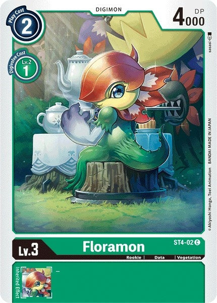 Floramon (402) [ST-4] - Digimon Card Game Single