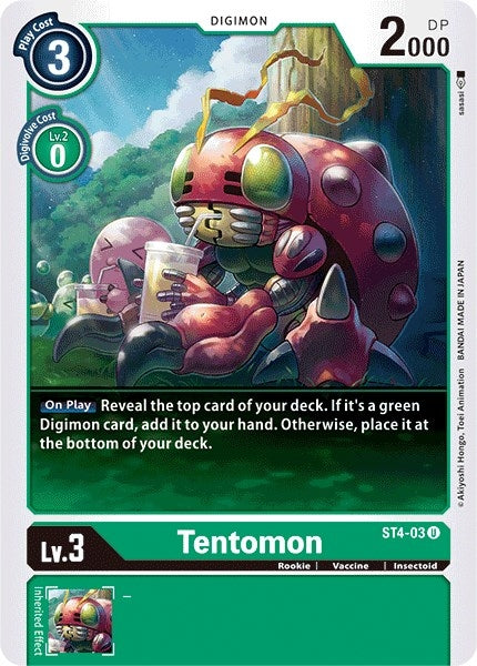 Tentomon (403) [ST-4] - Digimon Card Game Single