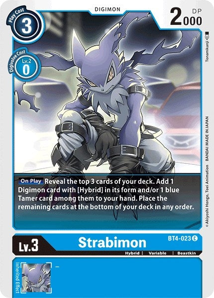 Strabimon (4023) [BT04] - Digimon Card Game Single