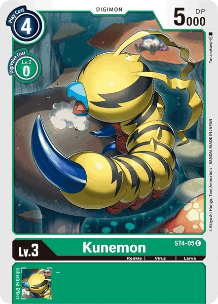 Kunemon (405) [ST-4] - Digimon Card Game Single