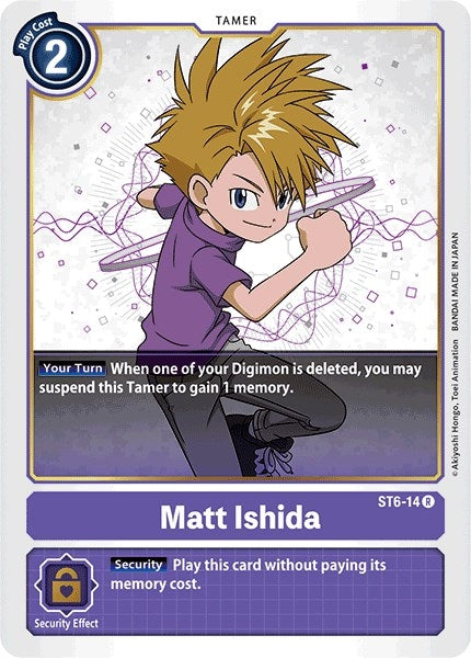 Matt Ishida (614) [ST-6] - Digimon Card Game Single