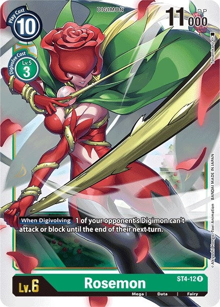 Rosemon (412) [ST-4] - Digimon Card Game Single