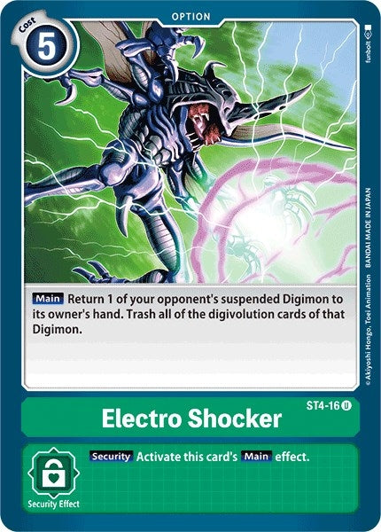 Electro Shocker (416) [ST-4] - Digimon Card Game Single