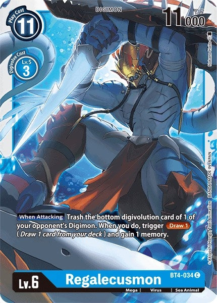 Regalecusmon (4034) [BT04] - Digimon Card Game Single
