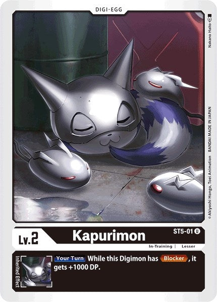 Kapurimon (501) [ST-5] - Digimon Card Game Single