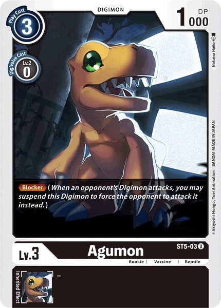 Agumon (503) [ST-5] - Digimon Card Game Single