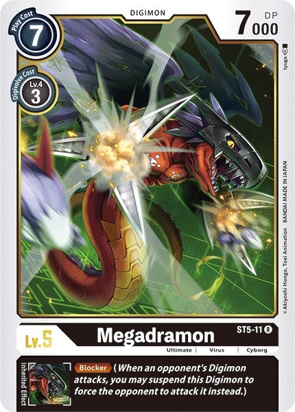 Megadramon (511) [ST-5] - Digimon Card Game Single