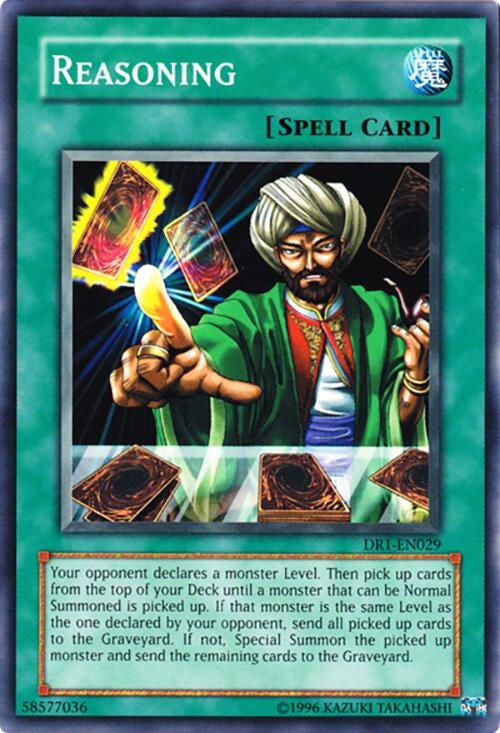 Reasoning (1029) - YuGiOh Single