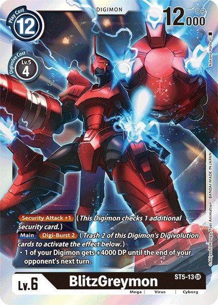 BlitzGreymon (513) [ST-5] - Digimon Card Game Single